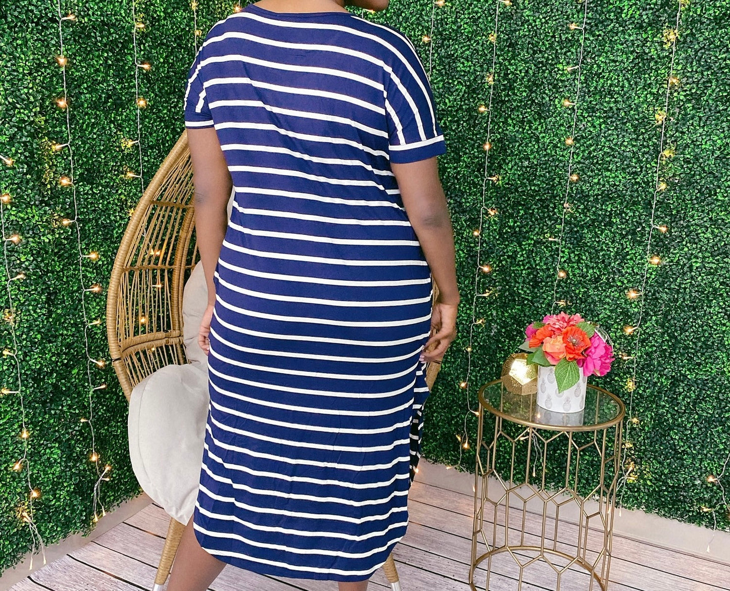 Stripe Pocket Dress