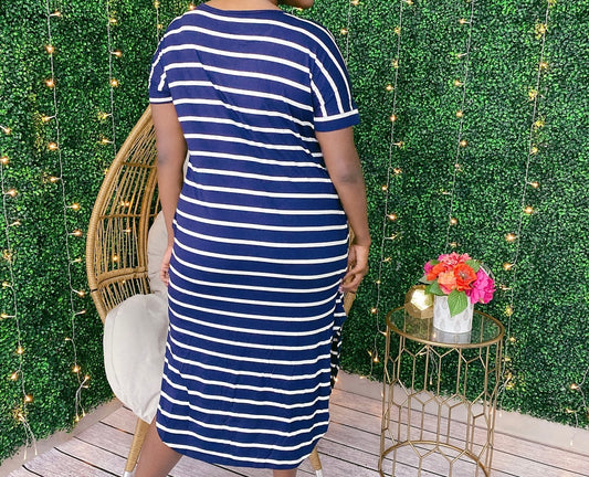 Stripe Pocket Dress