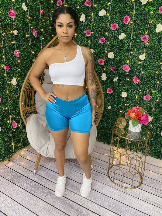 Shine Biker Shorts