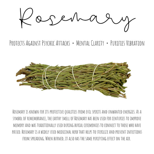 Rosemary and White Sage